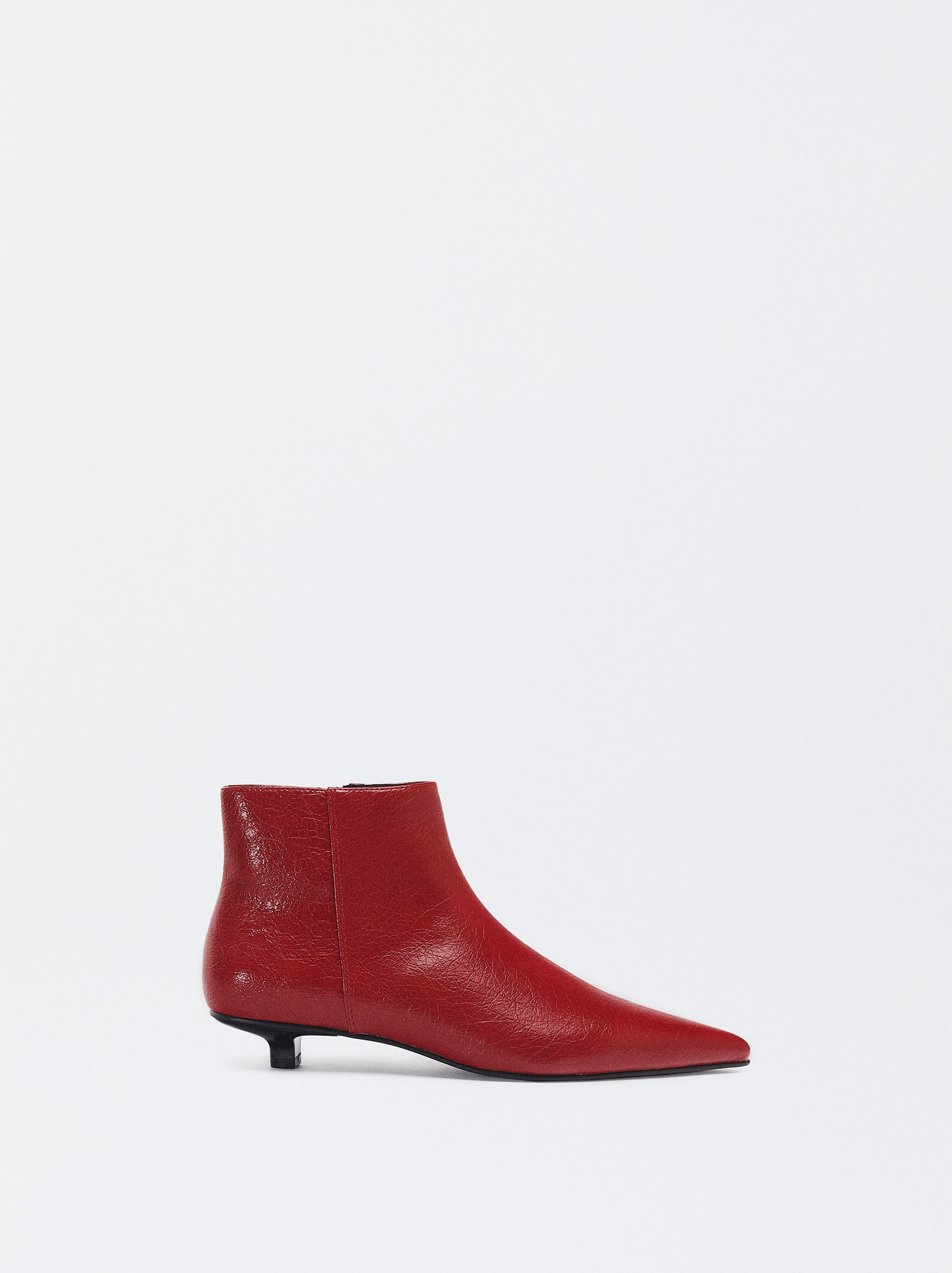 Patent kitten clearance heel boots