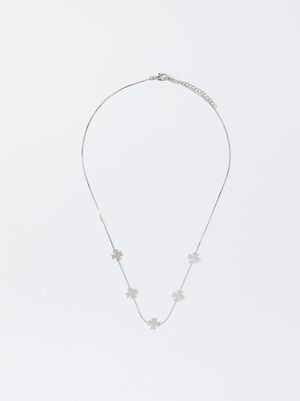 Silver Shamrock Necklace