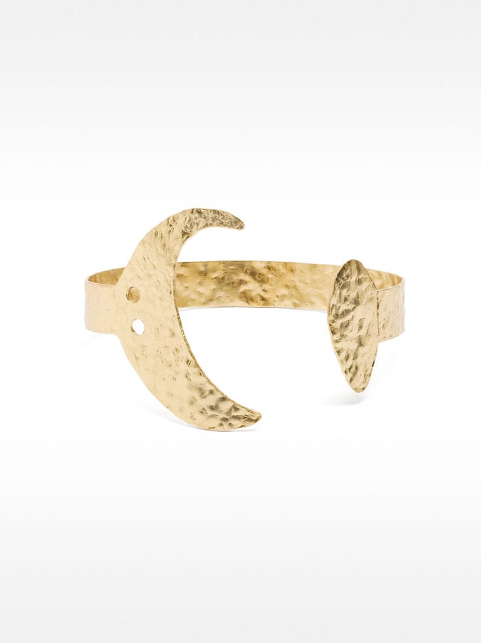 Open bracelet made of brass