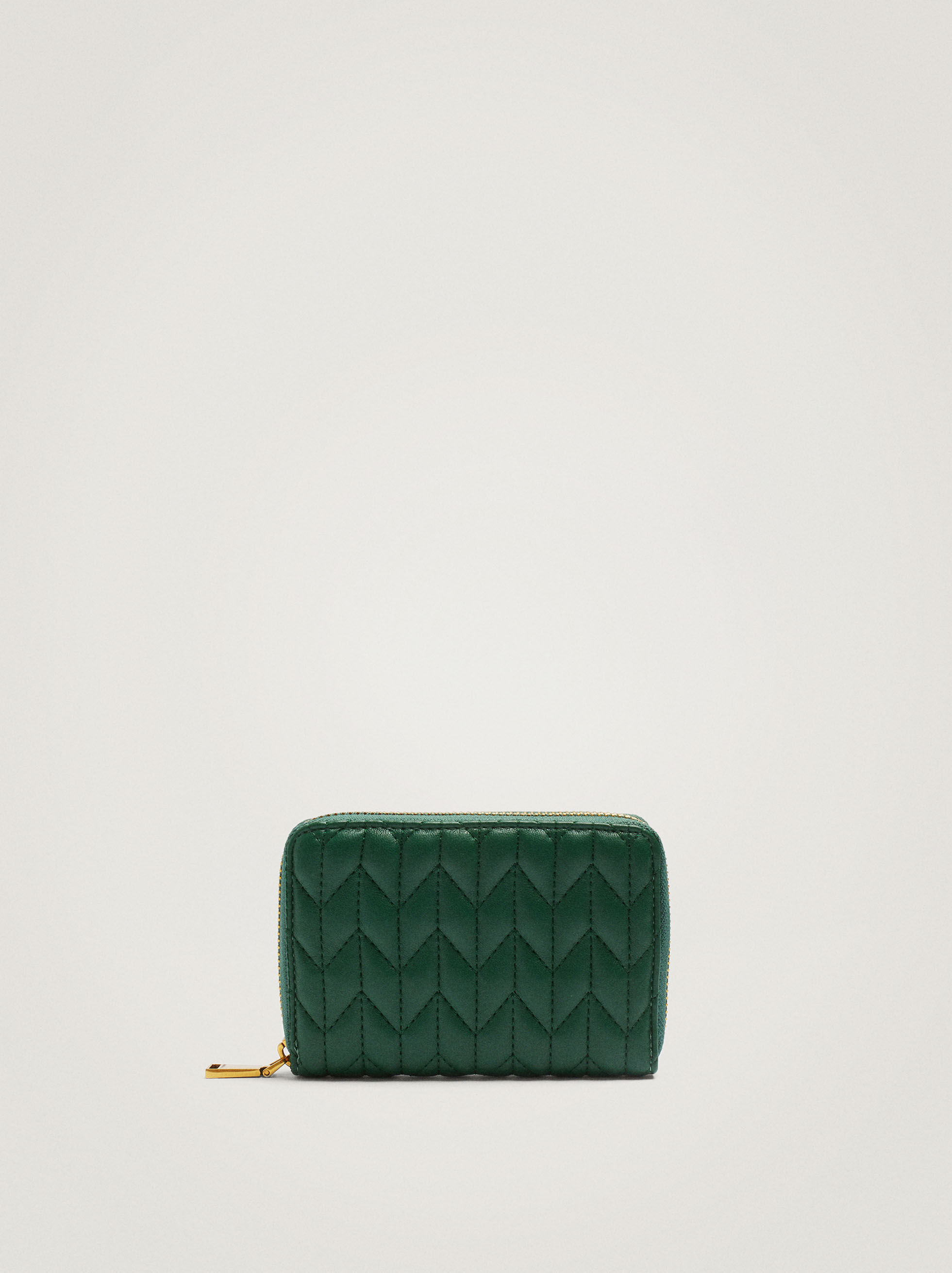 small green wallet