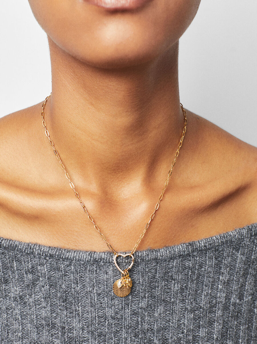 925 silver heart with opening charm