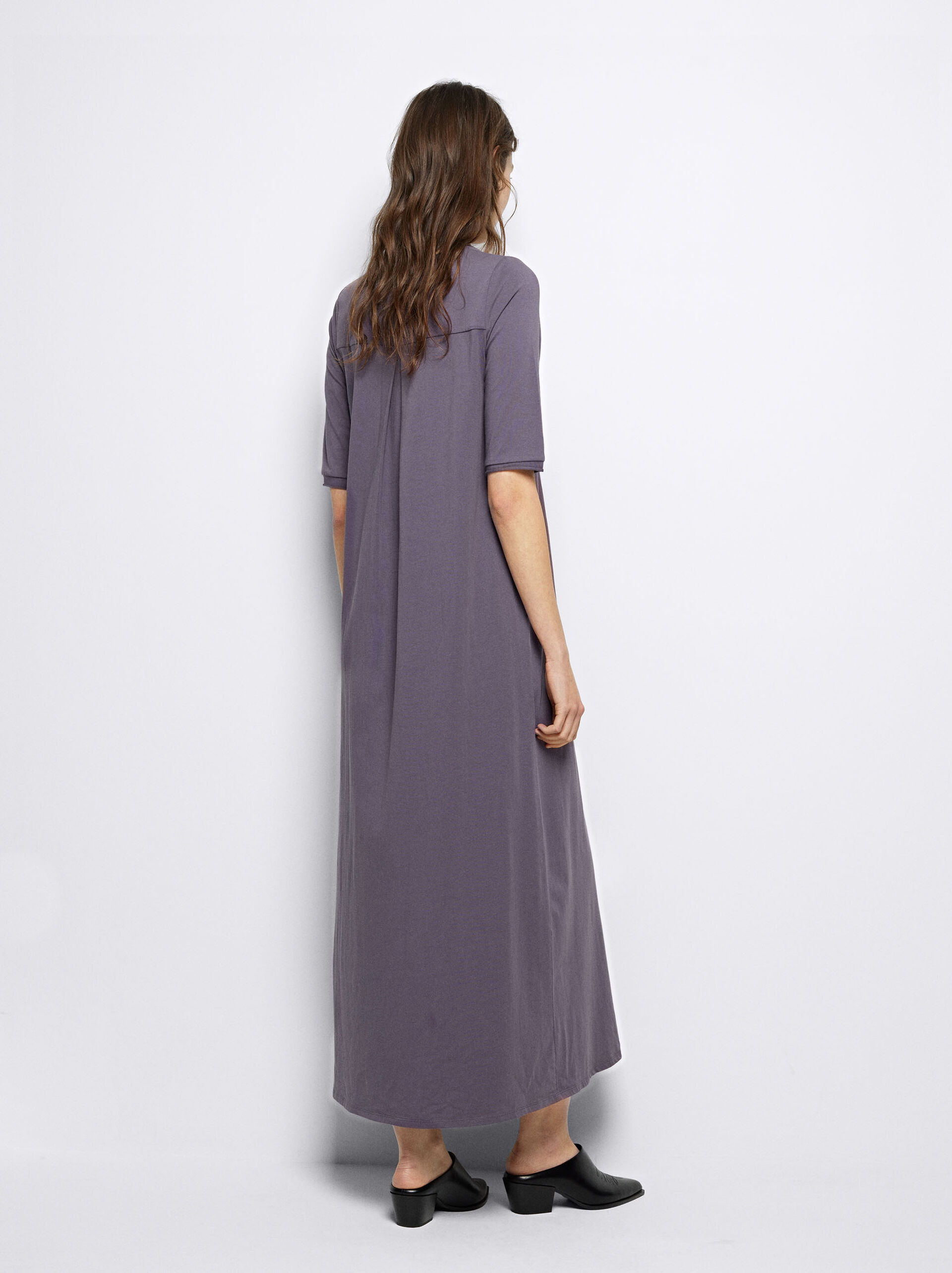 Flowy Cotton Dress image number 3.0