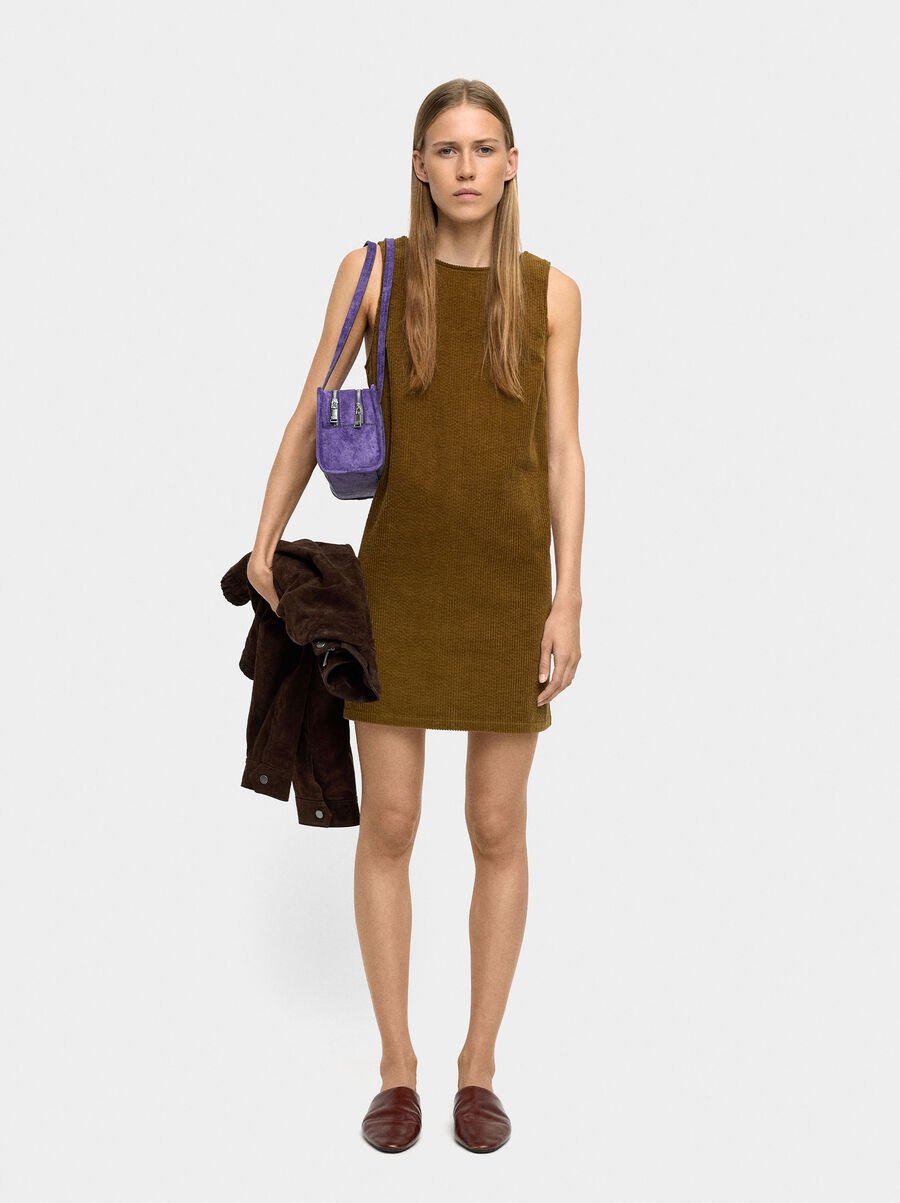 Vestido de pana 100% algodón