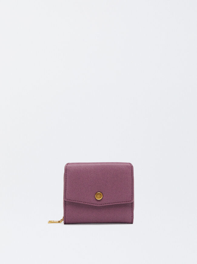 Wallet With Flap Closure