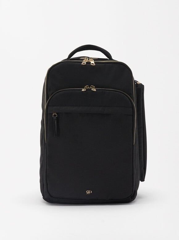 Online Exclusive - Nylon Cabin Backpack, Black, hi-res