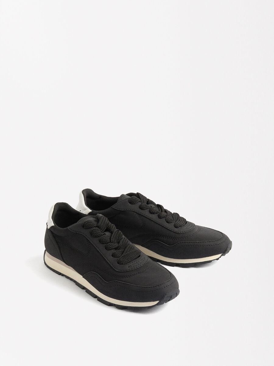 Combined nylon sneakers