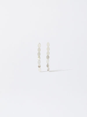 Long Silver Earrings image number 0.0