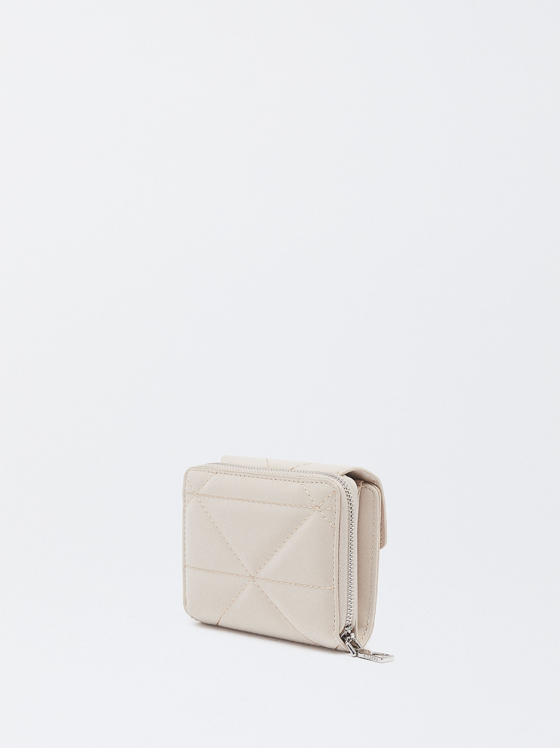 Womens Sand Twist Clasp Quilted Crossbody Bag | Primark