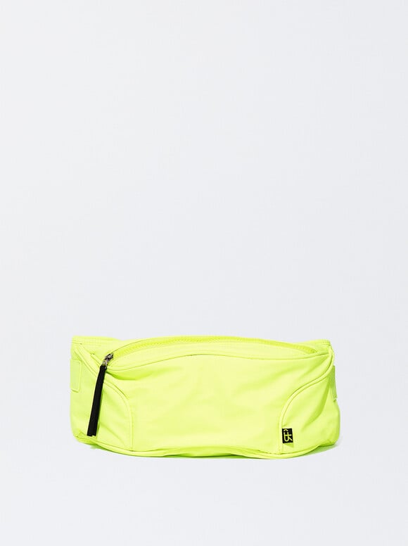 Online Exclusive - Technical Fabric Bum Bag, Yellow, hi-res