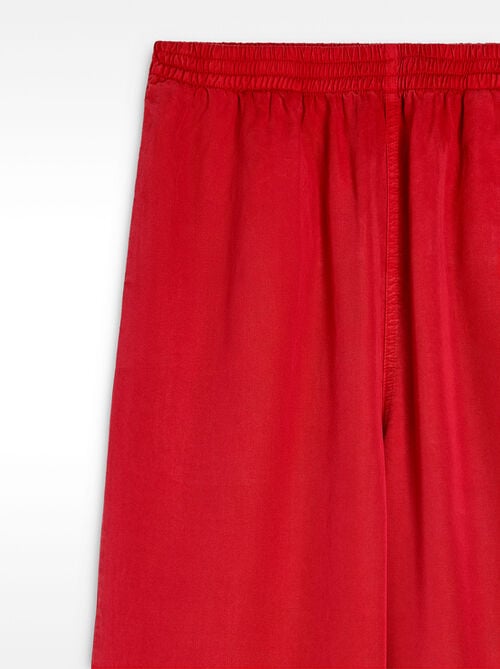 Pantalon en lyocell 100% avec taille élastique