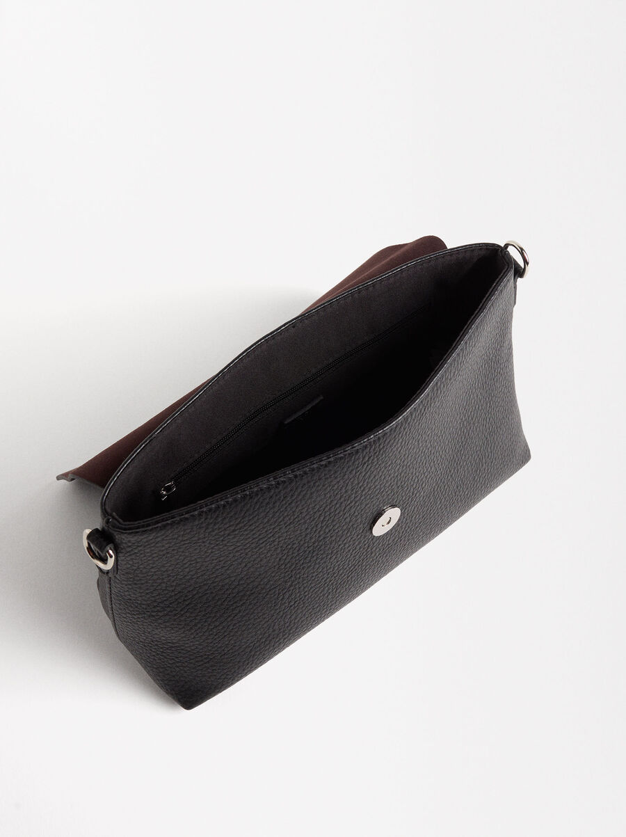 Shoulder bag with crossbody bag