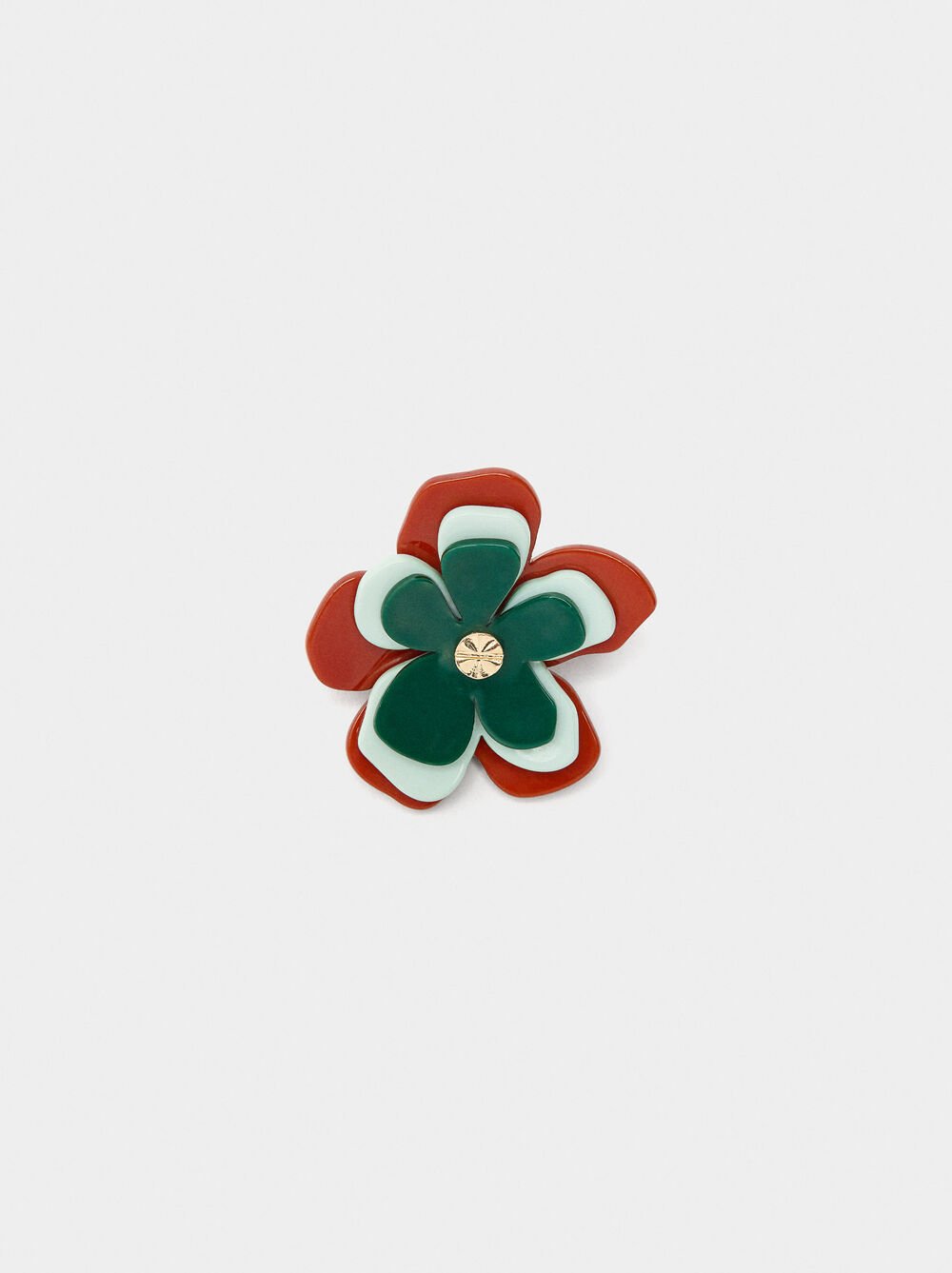 Flower brooch