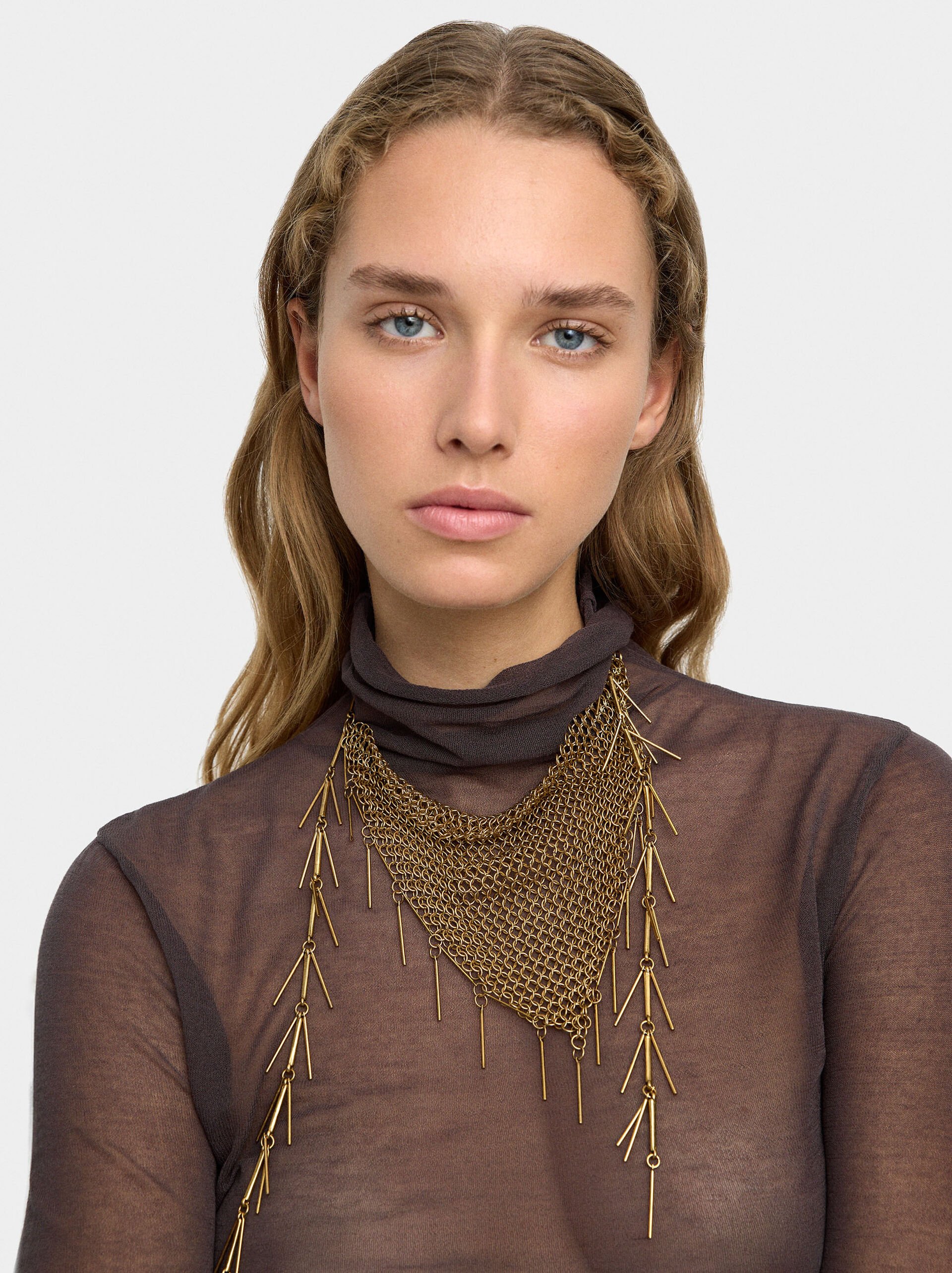 Bib necklace with bars image number 0.0