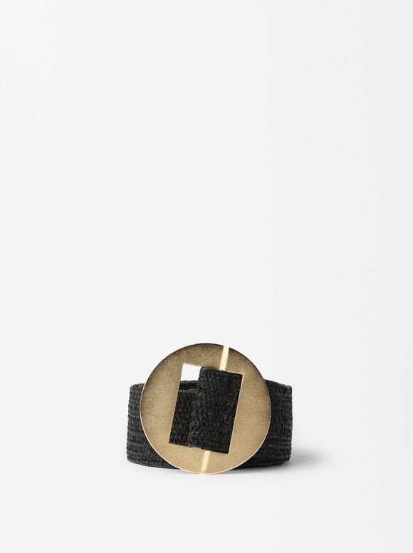 Stretch Belt, Black, hi-res