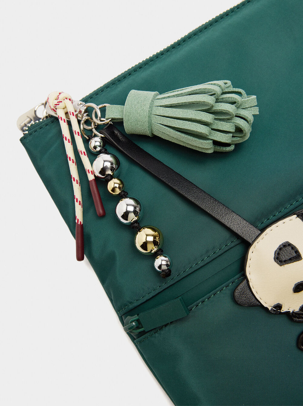 Nylon laptop cover with charm 13"