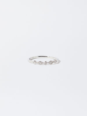 Silver Ring With Zirconia image number 0.0