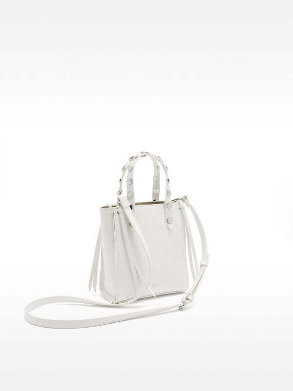 Tote bag with studs 