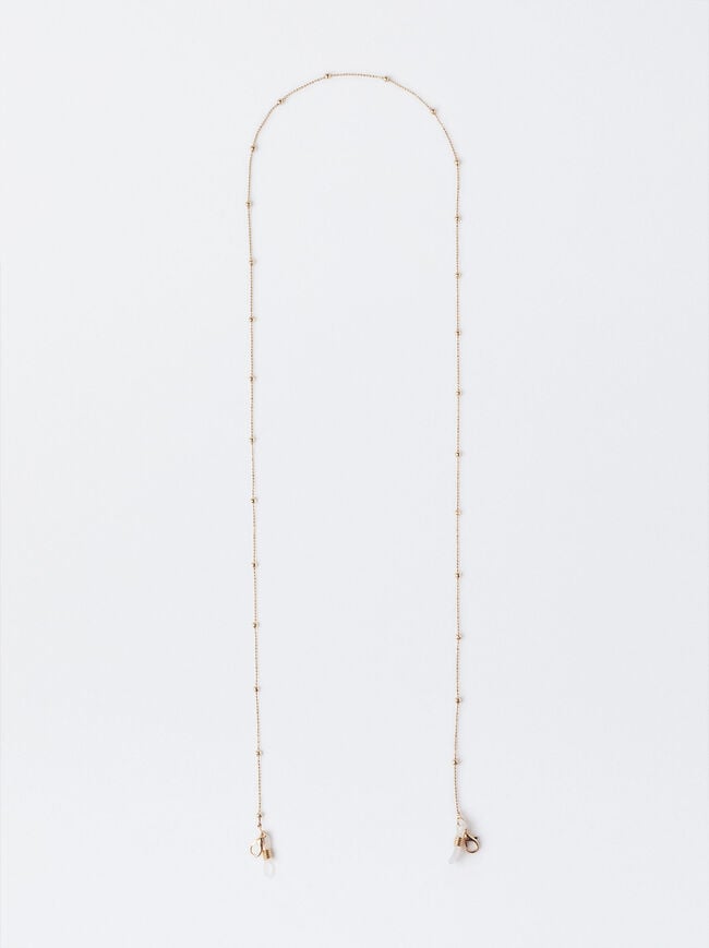 Golden Chain For Sunglasses Or Mask