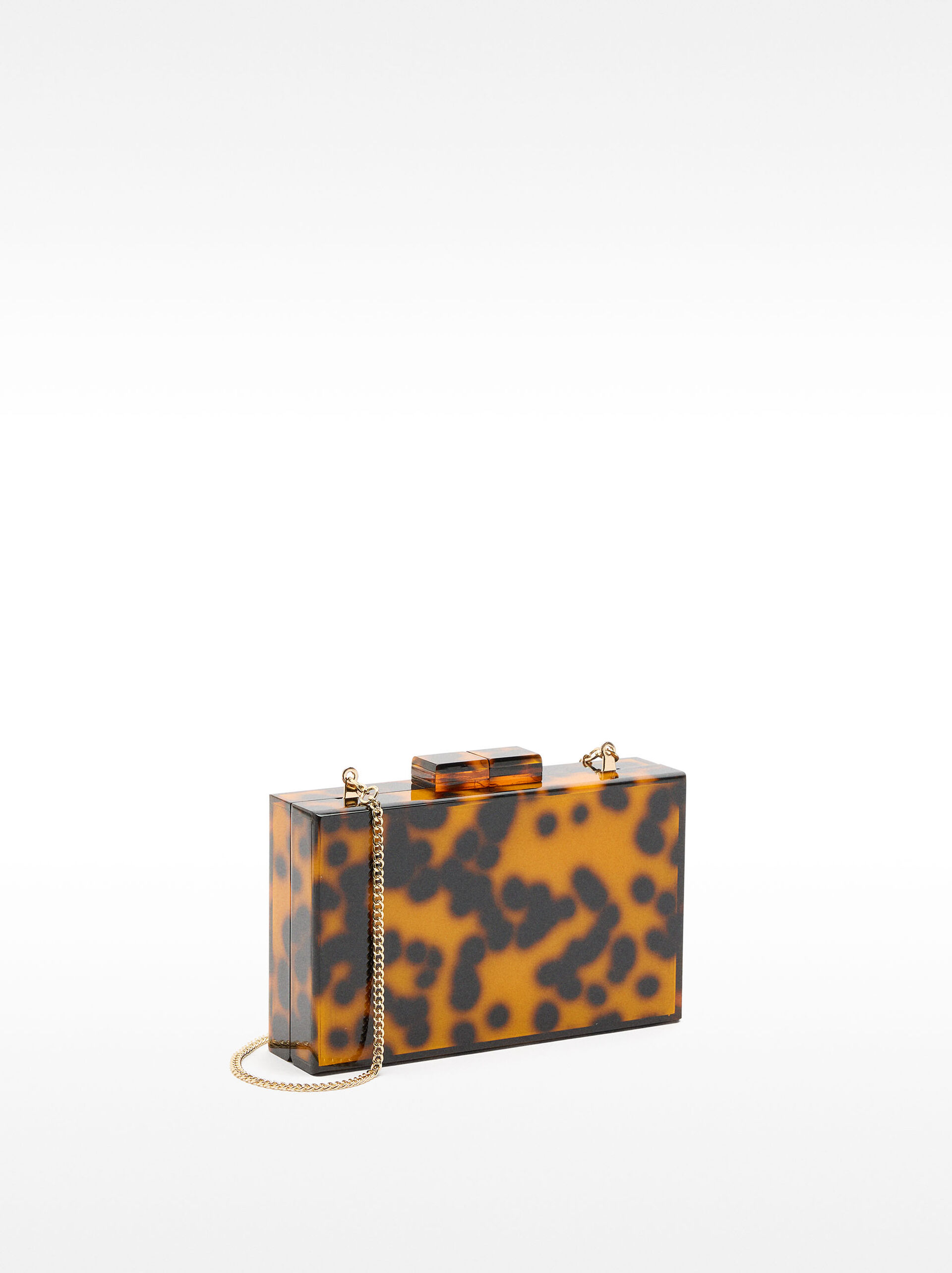 Rigid printed party clutch image number 3.0