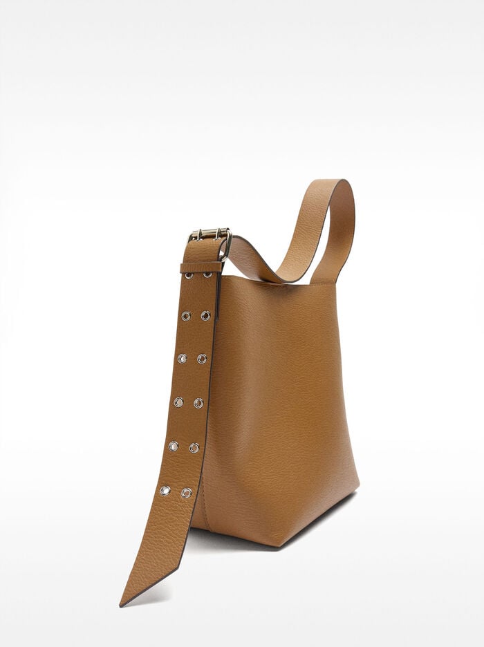 Shoulder bag with studded strap