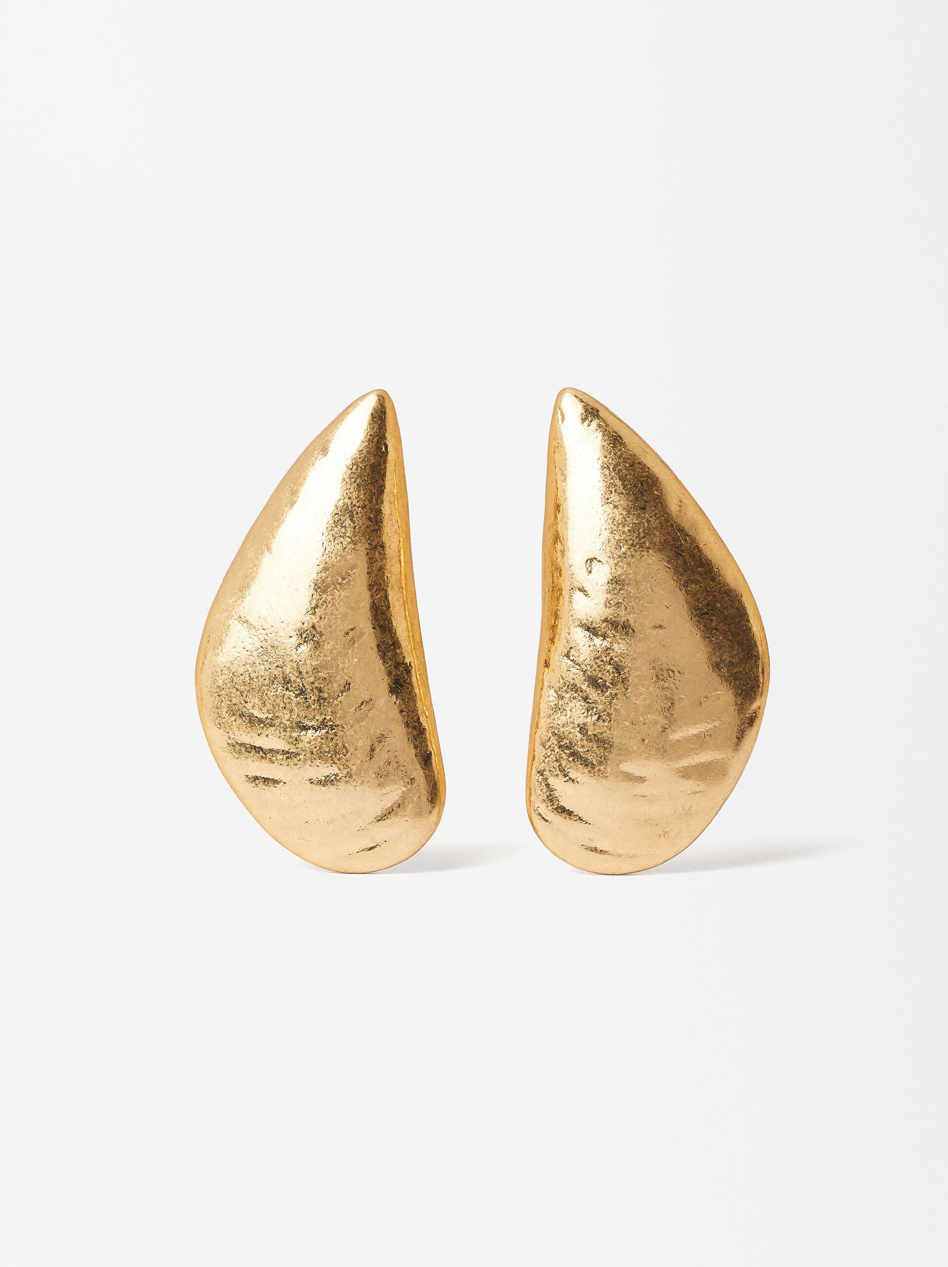 Golden Shell Earrings image number 1.0