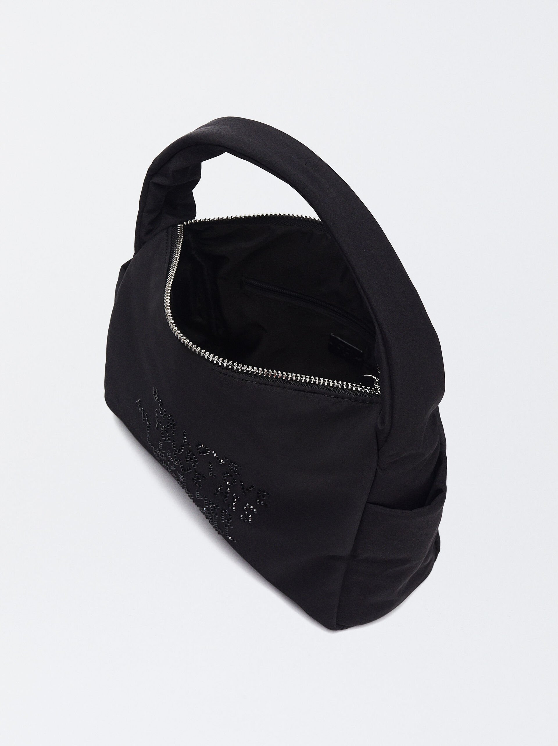 Online Exclusive - Nylon Shoulder Bag Love image number 4.0
