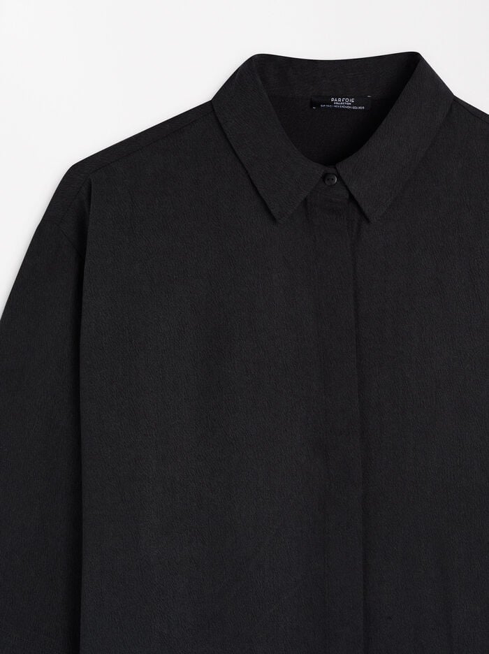 Camisa fluida con botones