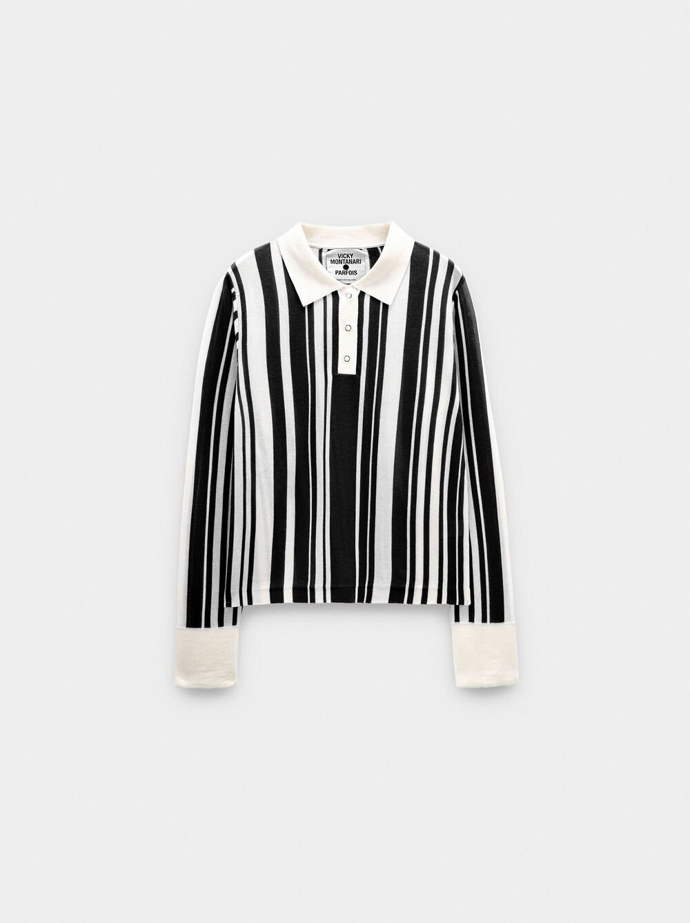 Sweater with stripes 100% wool
