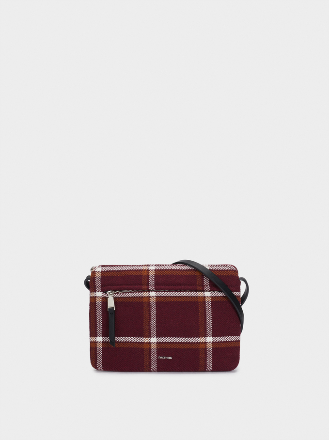 Borsa A Tracolla Stampa A Quadri Nero Donna Borse A Tracolla Parfois Com