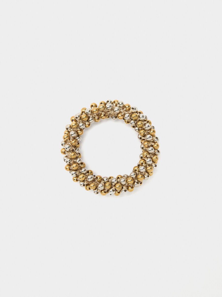 Banda elástica de pelo con abalorios