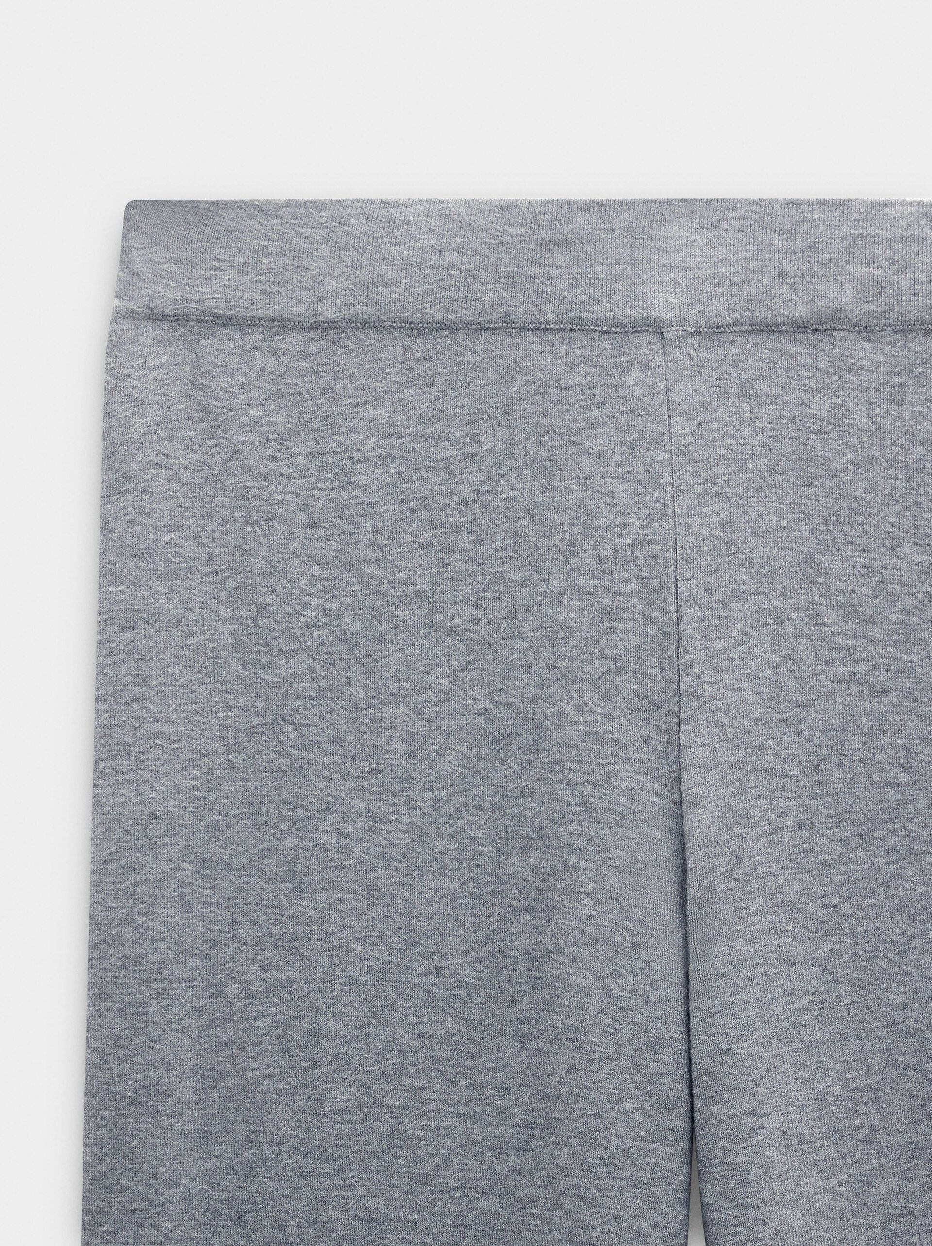 Elastic waist knit pants image number 6.0