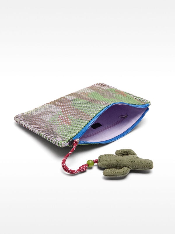 Printed envelope handbag