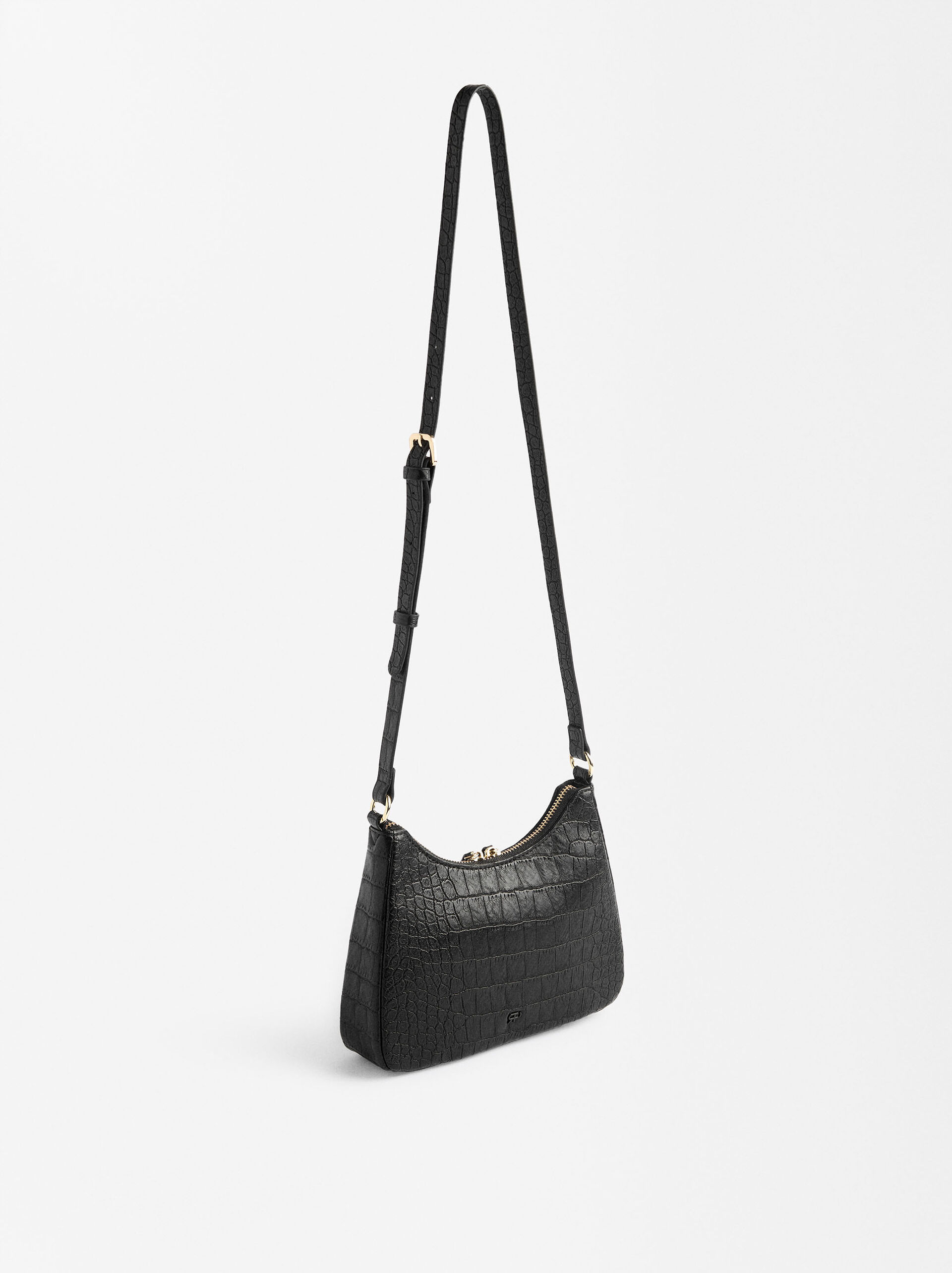Borsa a spalla con incisione animale image number 3.0