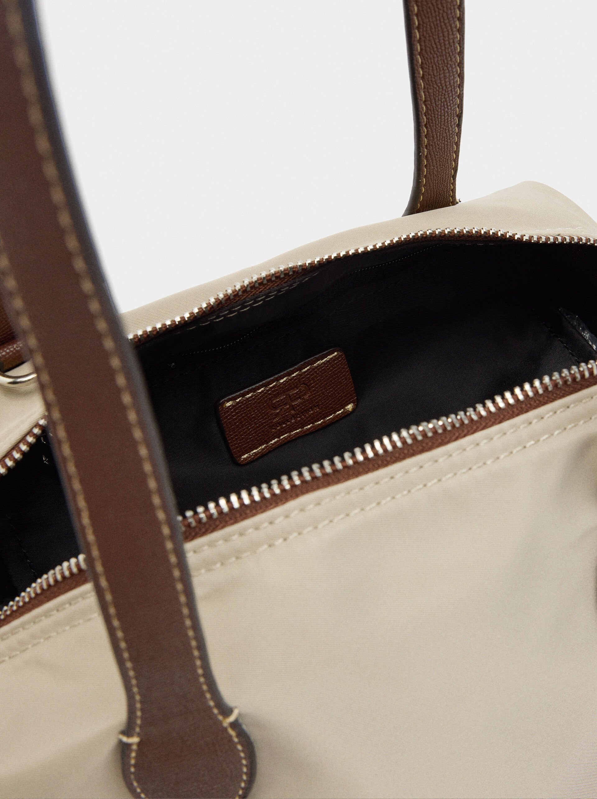 Bolso shopper de nylon S image number 3.0