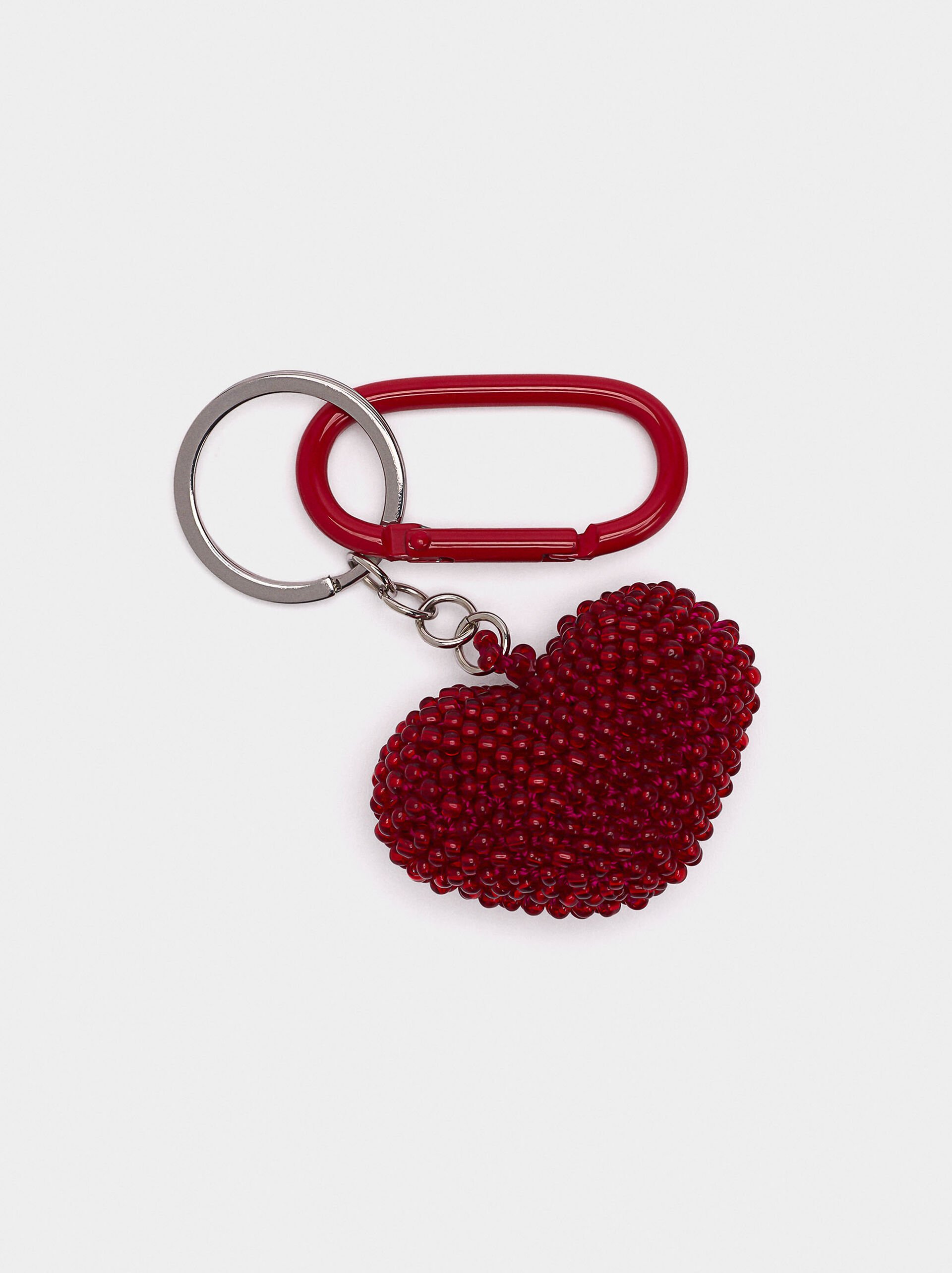 Keychain charm heart image number 1.0