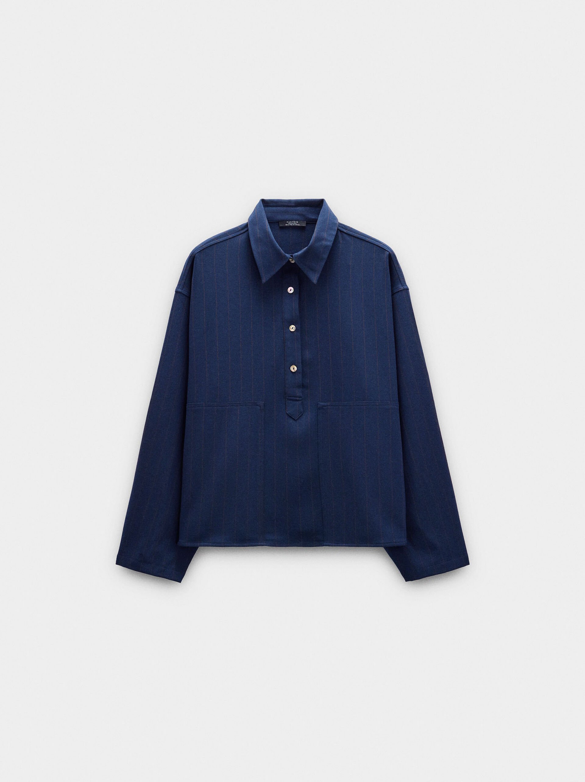 Shirt with pinstripe image number 4.0