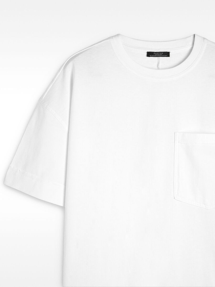 Cotton t-shirt with pocket