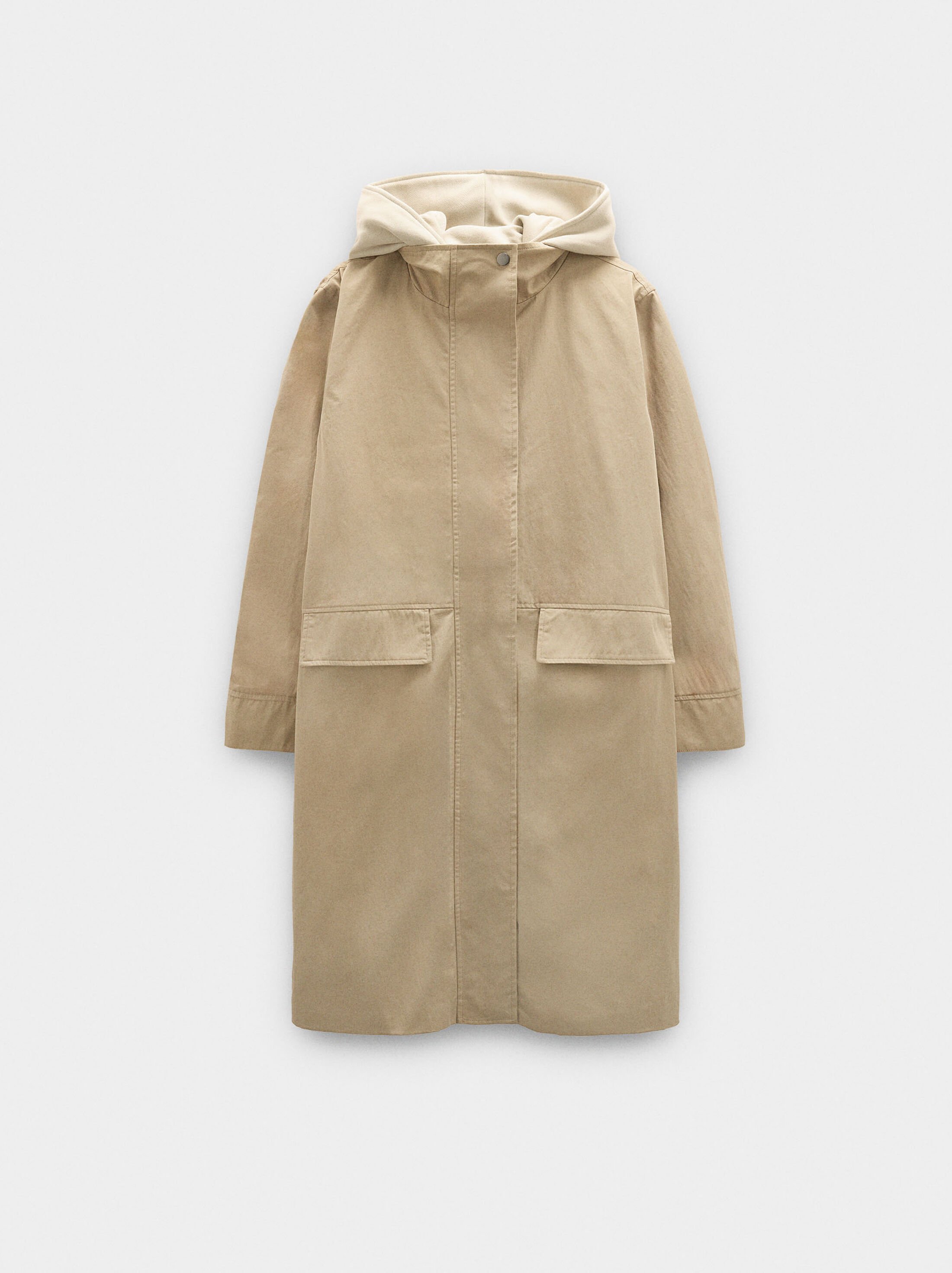 Parka de cotó amb caputxa desmuntable image number 4.0
