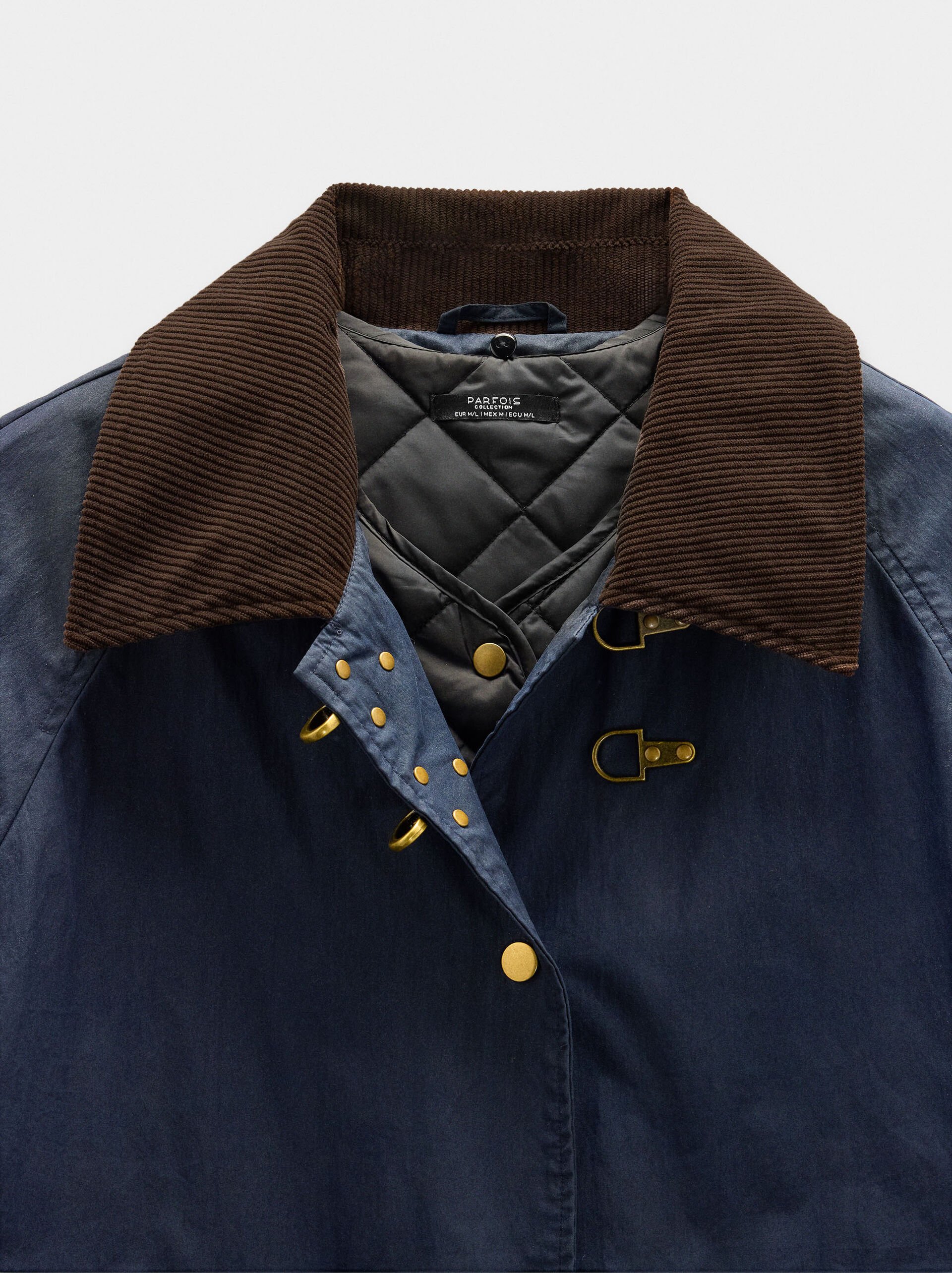 Cotton jacket with vest image number 7.0