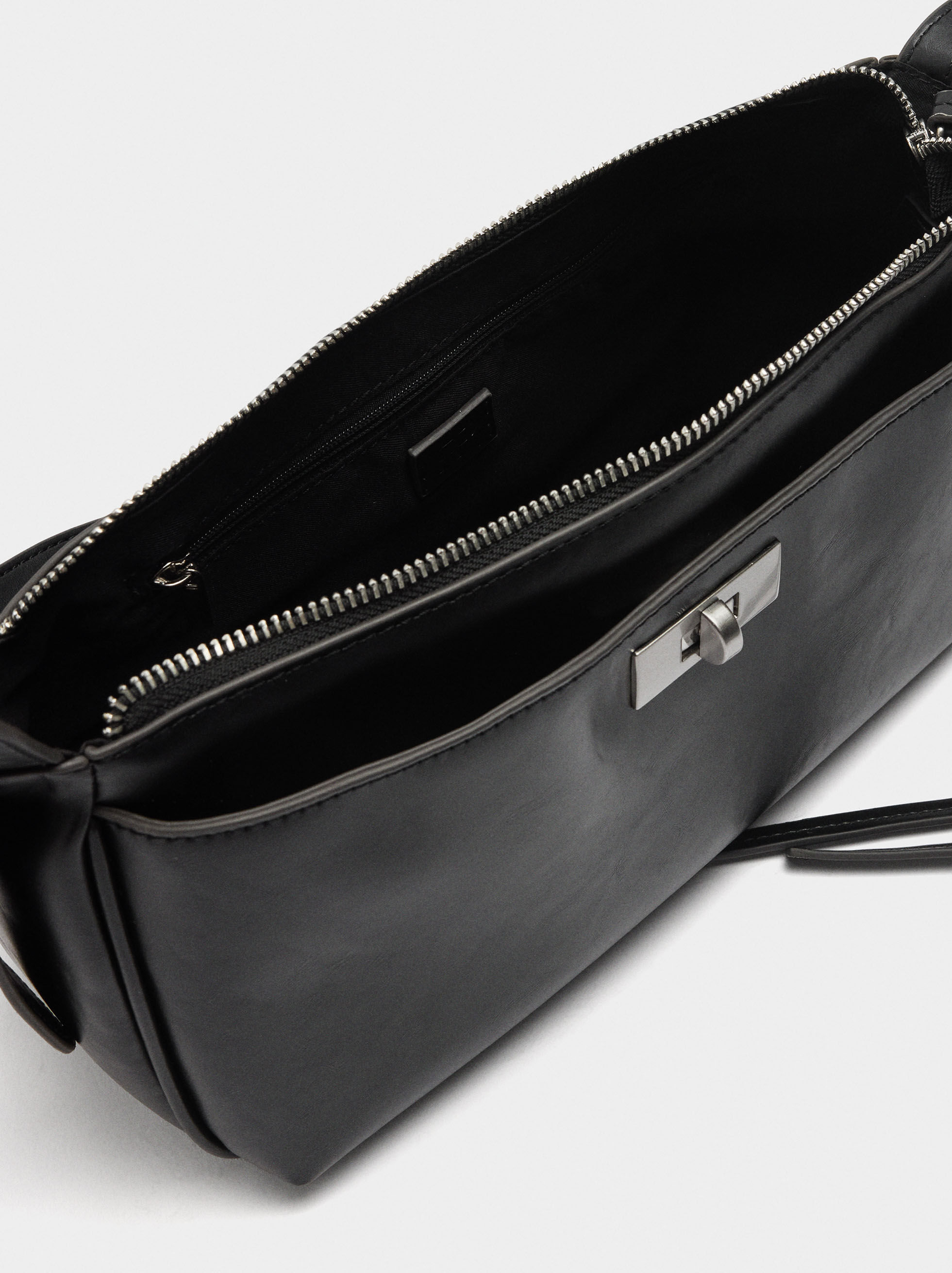 アクセサリー what's up SHOULDER BAG BLACK what's up SHOULDER BAG BLACK