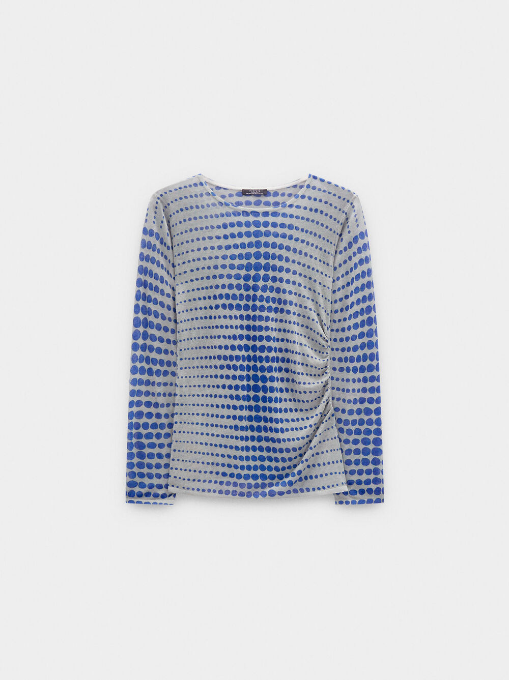 Pull en maille semi-transparent