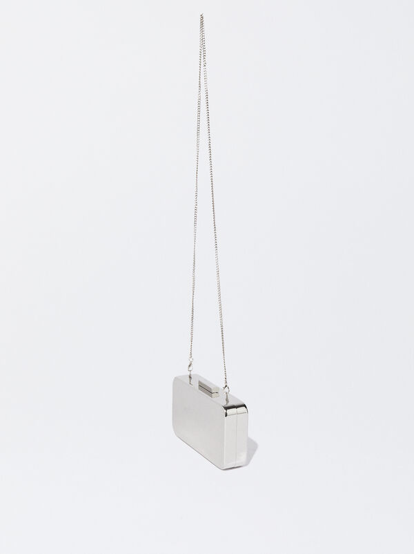 Metallic party clutch