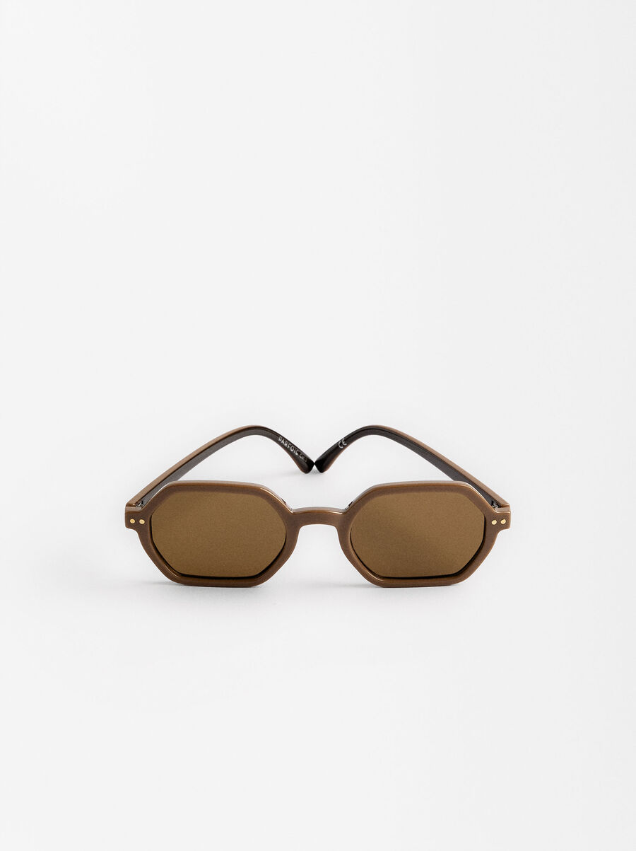 Hexagonal sunglasses