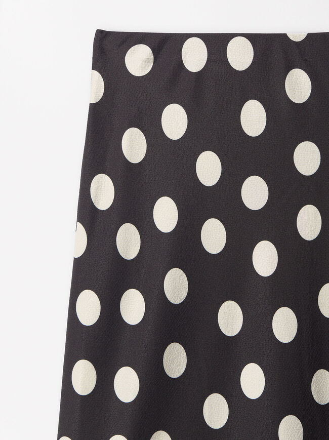 Online Exclusive - Polka Dot Skirt image number 6.0