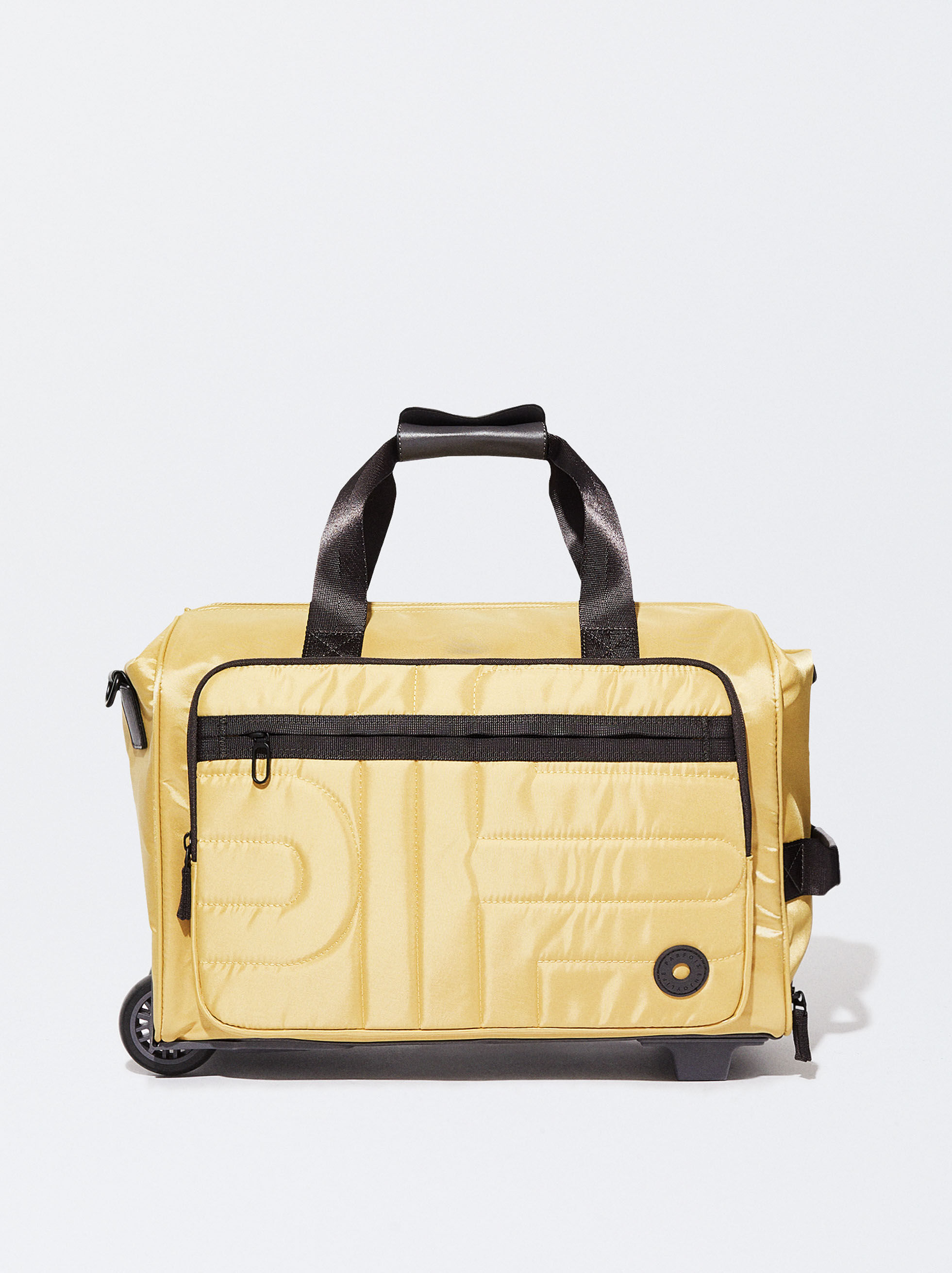 Nylon Weekend Bag Khaki Parfois