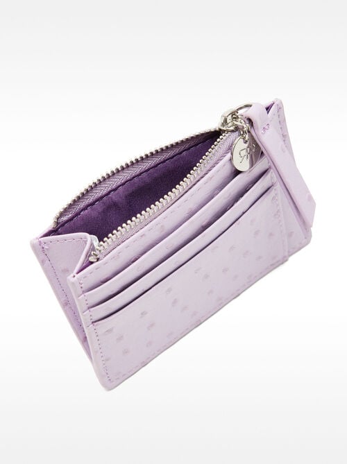Animal embossed card holder