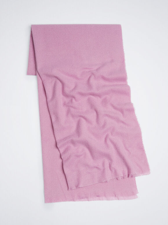 Pashmina Made From Recycled Materials, Pink, hi-res
