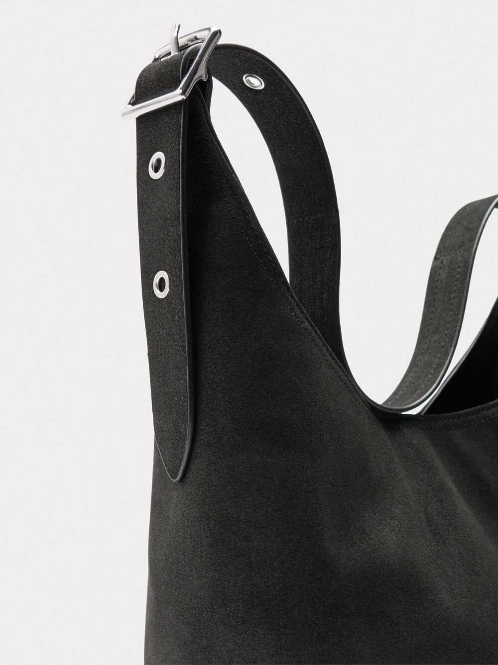 Sac à épaule avec effet cuir