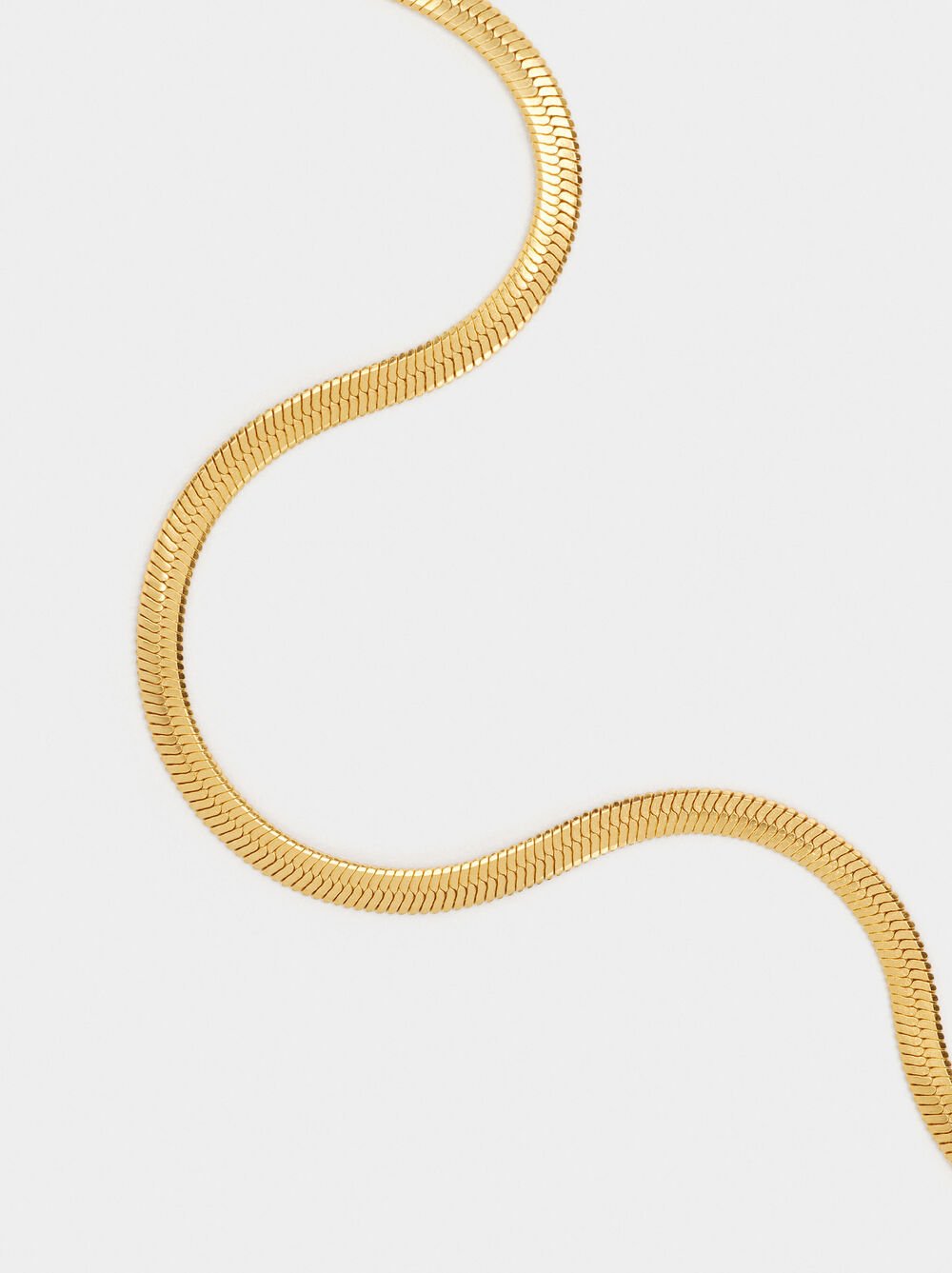 Bracelet chaîne de serpent - acier inoxydable