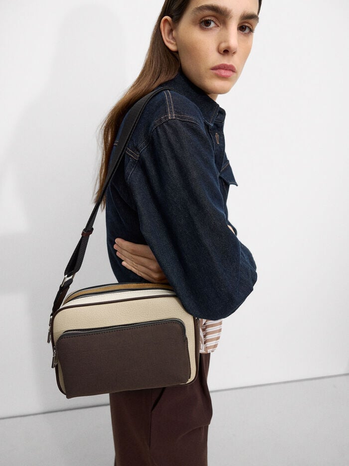 Bolso bandolera patchwork
